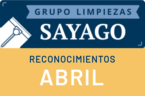 Reconocimiento a empleados/as destacados de abril